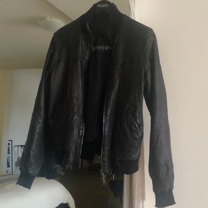 FINAL SALE🖤Timeless Leather Bomber🖤